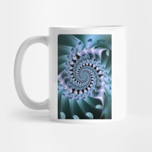 Blue Vortex Mug